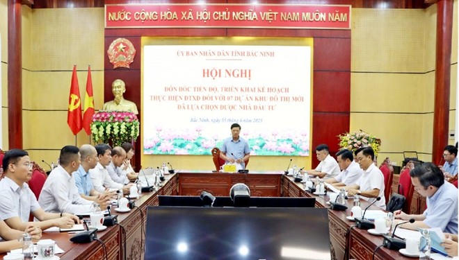 Nhiều dự án đầu tư xây dựng khu đô thị mới được thúc đẩy triển khai, thực hiện.
