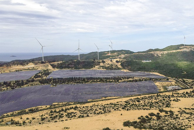 Quy hoạch Điện VIII điều chỉnh đặt ra mục tiêu đến năm 2030, tổng công suất điện gió đạt 26.066 - 38.029 MW. Ảnh: Đ.T 