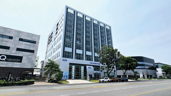 Ford Tân Thuận là showroom lớn nhất Đông Nam Á thuộc hệ thống showroom của City Ford