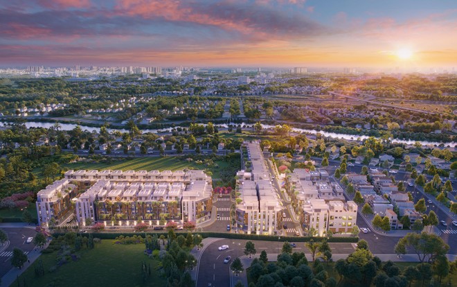 Thiết kế không gian đón ánh sáng tự nhiên với mảng xanh tạo nên mái ấm đáng sống cho cư dân