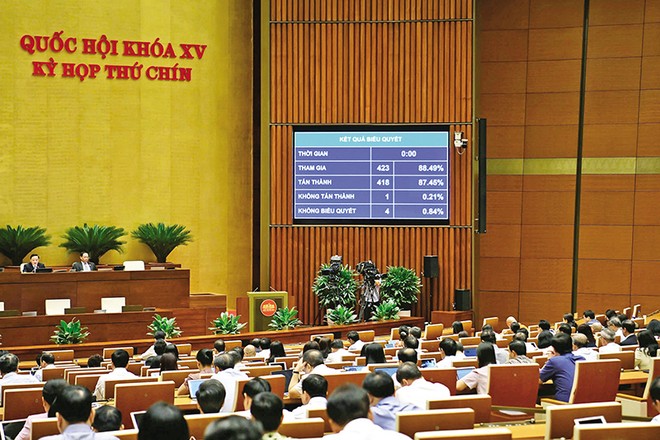 Quốc hội thông qua Luật Cán bộ, công chức 