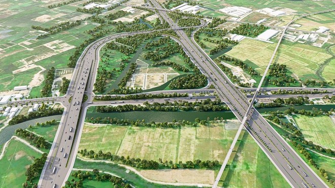 Phối cảnh đường cao tốc TP.HCM - Mộc Bài.