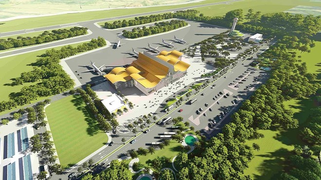 Phối cảnh Cảng hàng không Sa Pa.