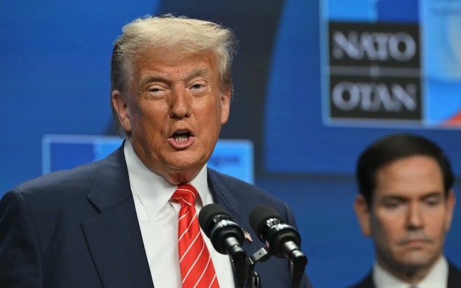 Tổng thống Mỹ Donald Trump. Ảnh: AFP.