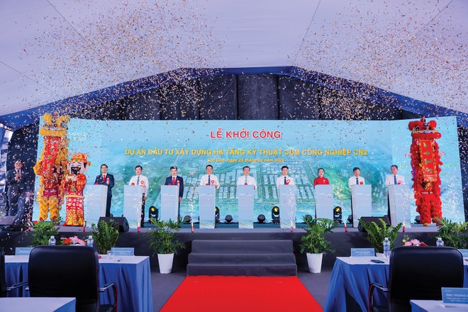 Lễ khởi công Cụm công nghiệp CN2 ngày 23/6/2025