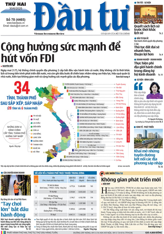 Báo Đầu tư số 78