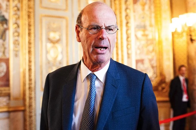 Bộ trưởng Tài chính Pháp Eric Lombard. Ảnh: AFP