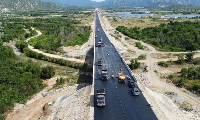 Công trình Cảng hàng không Long Thành đang được khẩn trương thì công. 