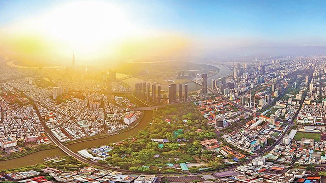 TP.HCM nhận được sự quan tâm lớn của các nhà đầu tư để phát triển trung tâm tài chính quốc tế. Ảnh: Lê Toàn 