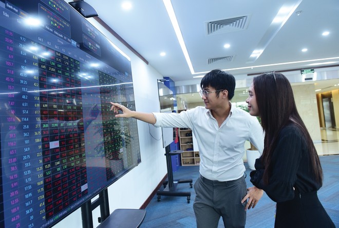 Ngân hàng là nhóm cổ phiếu dẫn dắt đà tăng của thị trường chứng khoán từ đầu năm tới nay