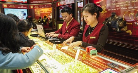 Dự thảo Nghị định sửa đổi Nghị định 24/2012/NĐ-CP sẽ xóa bỏ độc quyền vàng miếng, “cởi trói” cho thị trường vàng. Ảnh: Đức Thanh 
