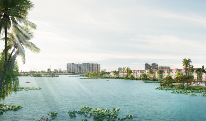 Dự án Khu đô thị cao cấp Mê Linh với tổng mức đầu tư 15.000 tỷ đồng. (Ảnh minh họa: Sun Property)