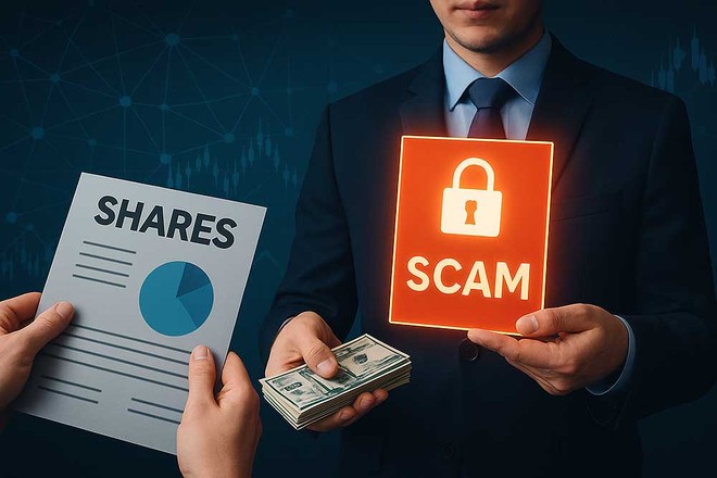 Lừa bán cổ phần “ảo” để chiếm đoạt tiền của nhà đầu tư 