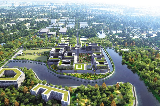 Phối cảnh Trung tâm R&D Viettel