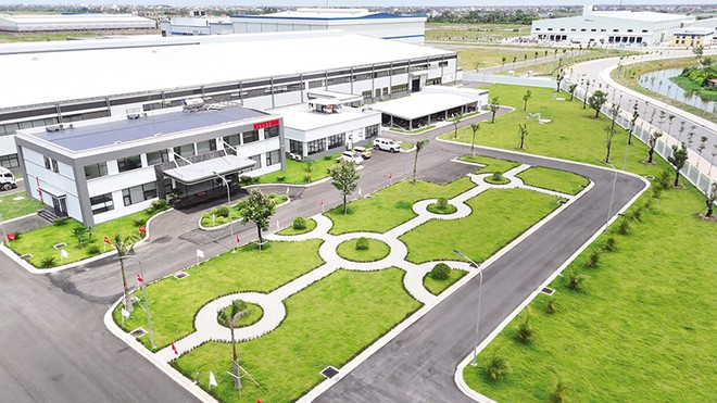 Khu công nghiệp Liên Hà Thái ghi dấu ấn với các dự án công nghệ cao, công nghiệp xanh, thân thiện môi trường 
