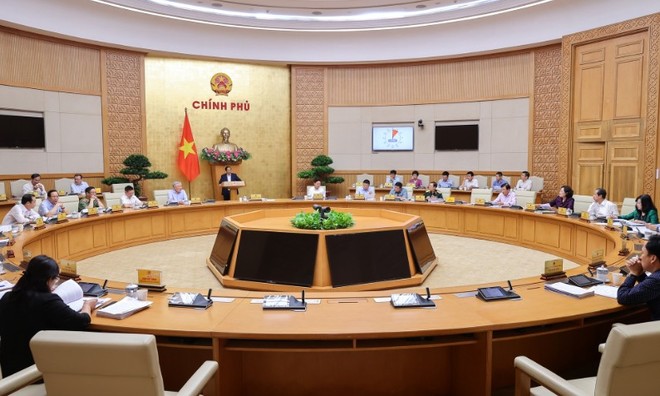 Quang cảnh phiên họp. Ảnh: VGP/Nhật Bắc