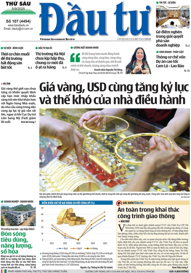 Báo Đầu tư số 107