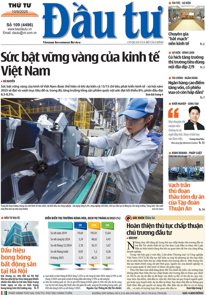 Báo Đầu tư số 109
