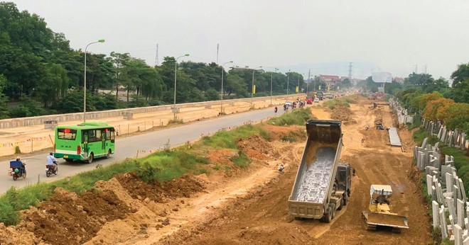 8 tháng đầu năm 2025, giải ngân vốn đầu tư từ ngân sách nhà nước do Hà Nội quản lý đạt 50,9 nghìn tỷ đồng. Ảnh: Nhã Chi