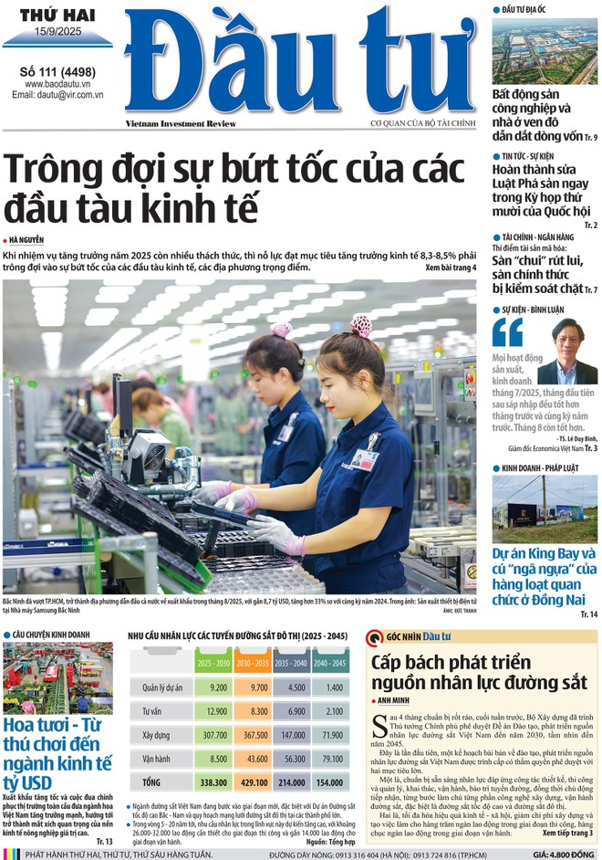 Báo Đầu tư số 111