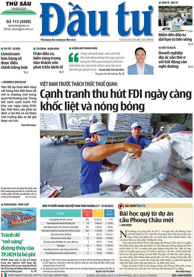 Báo Đầu tư số 113
