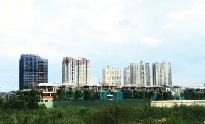 Dòng tiền của nhà đầu tư phía Bắc đang tìm đến bất động sản phía Nam. Ảnh: Bình Minh 