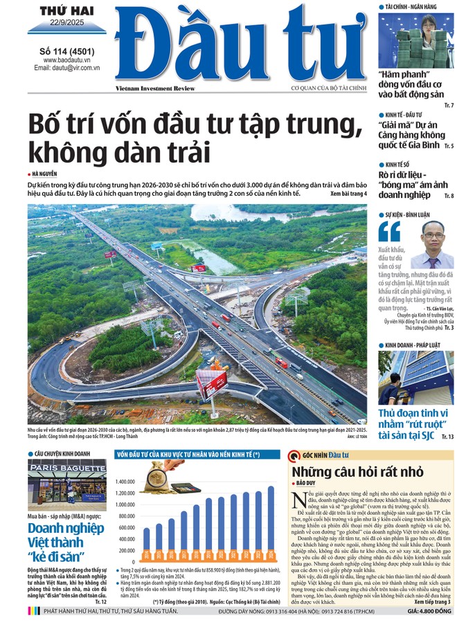 Báo Đầu tư số 114