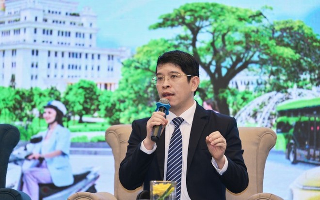 PGS-TS.Nguyễn Đình Thọ, Phó Viện trưởng Viện Chiến lược, Chính sách Nông nghiệp và Môi trườngn nói về cơ chế tín chỉ xe điện.