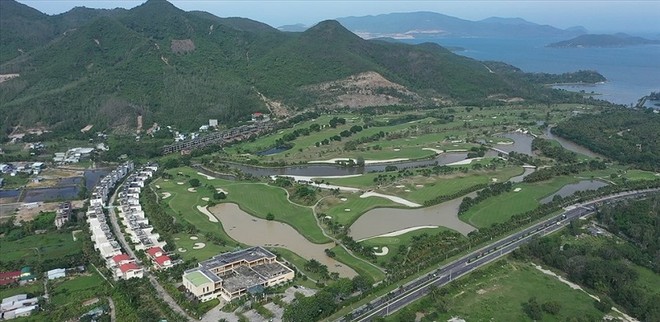 Dự án Khu du lịch và giải trí Sông Lô, xã Phước Đồng, thành phố Nha Trang, tỉnh Khánh Hòa (cũ), nay là phường Nam Nha Trang, tỉnh Khánh Hòa. Ảnh: P.V 