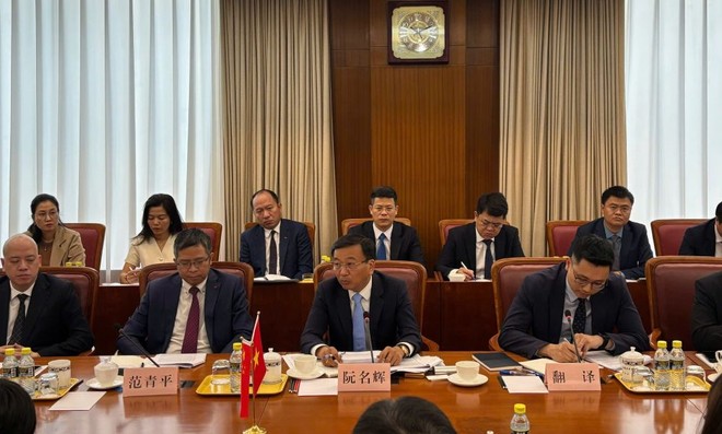 Đoàn Phân ban Việt Nam tham dự Phiên họp toàn thể lần một Ủy ban liên hợp Hợp tác đường sắt Việt - Trung. 