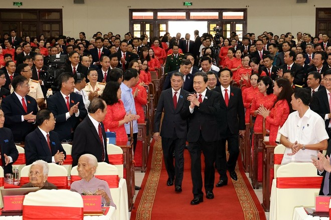 Chủ tịch Quốc hội Trần Thanh Mẫn và lãnh đạo Trung ương tham dự Đại Đại hội đại biểu Đảng bộ TP. Cần Thơ lần thứ I, nhiệm kỳ 2025 - 2030.