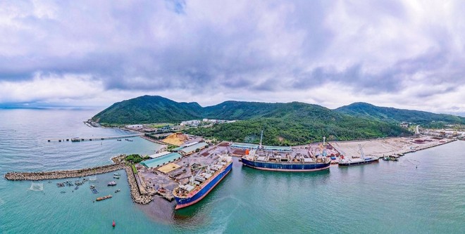 Một góc Khu Kinh tế Vũng Áng - nơi thực hiện dự án. Ảnh: BHT.