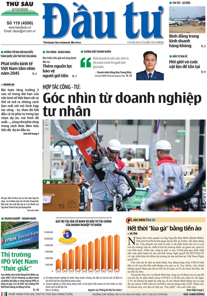 Báo Đầu tư số 119