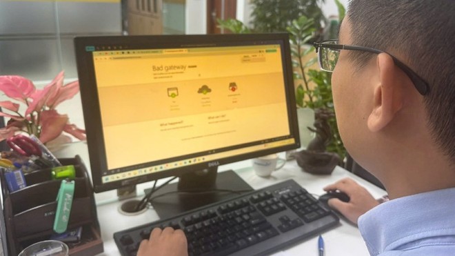 Theo chủ đầu tư Dự án, các hành vi tấn công mạng đã khiến website bị sập trong ngày 9/10/2025.