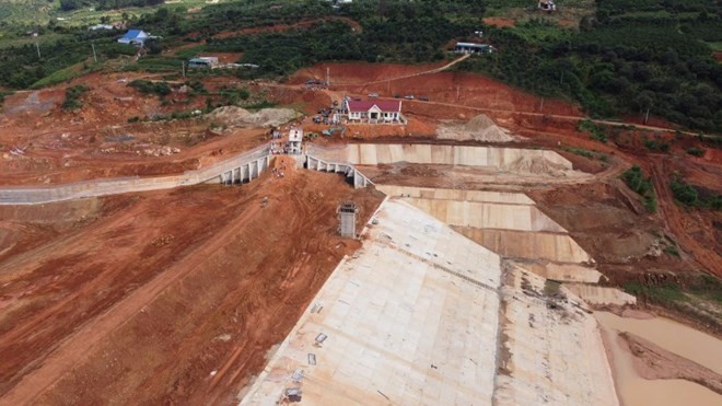 Một dự án gặp vướng mắc, khó khăn tại tỉnh Lâm Đồng. Ảnh: VGP.