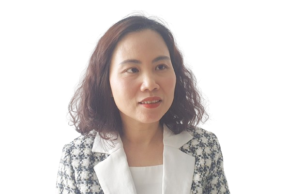 Bà Phí Hương Nga, Trưởng ban Thống kê công nghiệp và xây dựng (Cục Thống kê, Bộ Tài chính). 