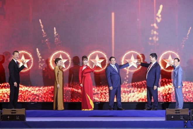 Cộng đồng doanh nghiệp đang đặt niềm tin rất lớn vào sự đồng hành của các nhà lãnh đạo cao nhất của đất nước, của đội ngũ công chức, các bộ, ngành. Ảnh; Đức Thanh 