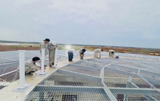 Đội ngũ kỹ sư, công nhân hoàn thành lắp đặt hệ thống “mắt dẫn đường” DVOR/DME hiện đại tại Sân bay Long Thành