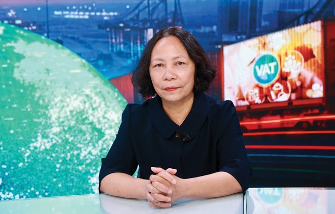 Bà Lê Thị Duyên Hải, Phó tổng thư ký Hội Tư vấn Thuế Việt Nam, nguyên Vụ trưởng Vụ Kê khai và Kế toán thuế (Tổng cục Thuế)