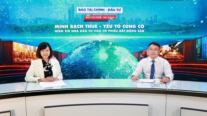 Minh bạch thuế - yếu tố củng cố niềm tin nhà đầu tư vào cổ phiếu bất động sản 