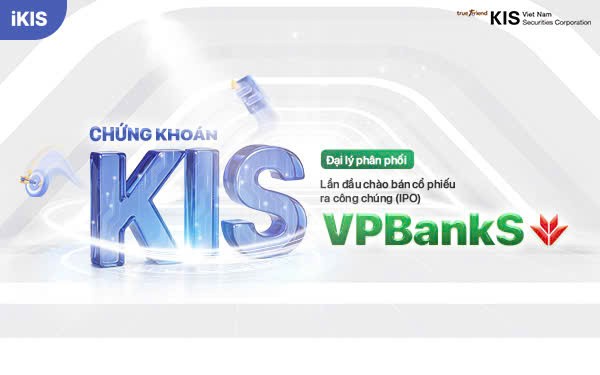 Chứng khoán KIS là đại lý phân phối cổ phiếu IPO của VPBankS
