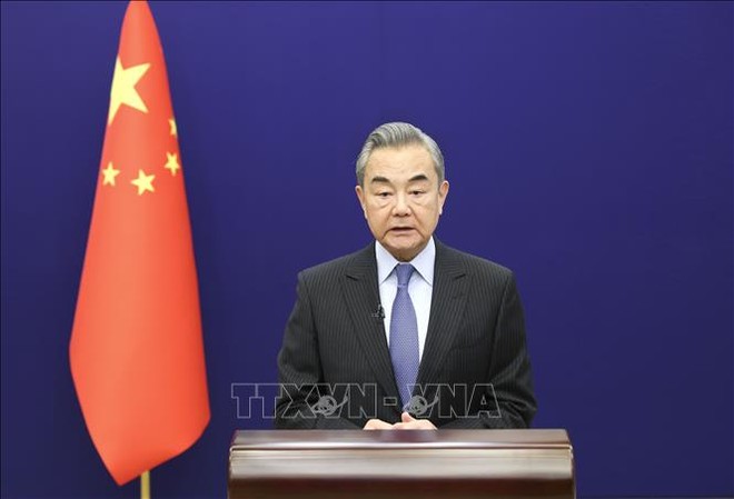 Bộ trưởng Ngoại giao Trung Quốc Vương Nghị. Ảnh: THX/TTXVN 
