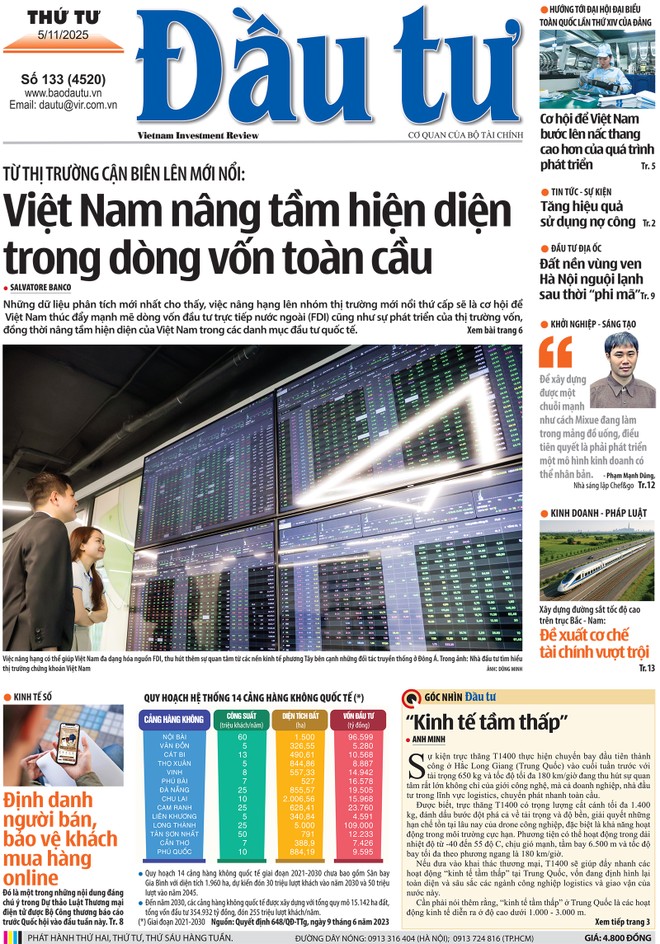 Báo Đầu tư số 133
