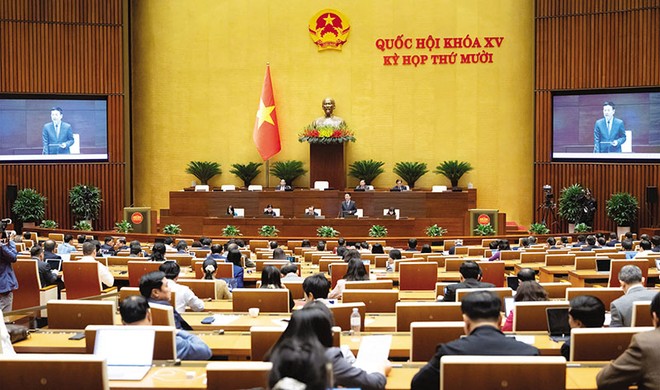 Phiên thảo luận Luật Chuyển giao công nghệ và Luật Công nghệ cao (sửa đổi) tại Hội trường 