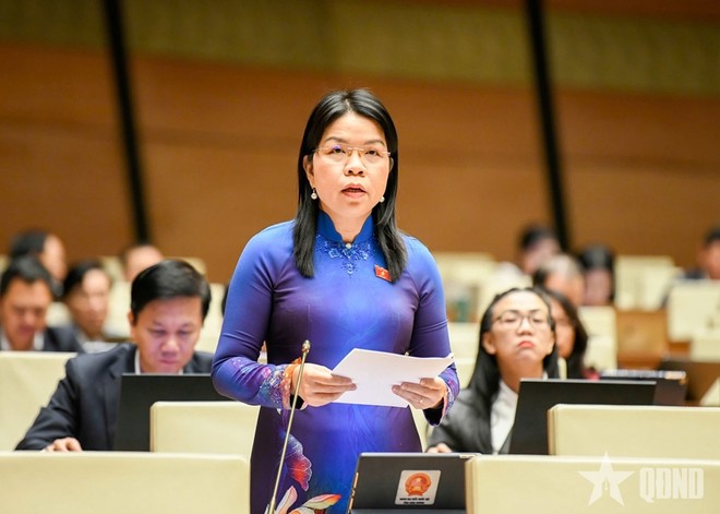 Đại biểu Nguyễn Thị Ngọc Xuân (TP.HCM).