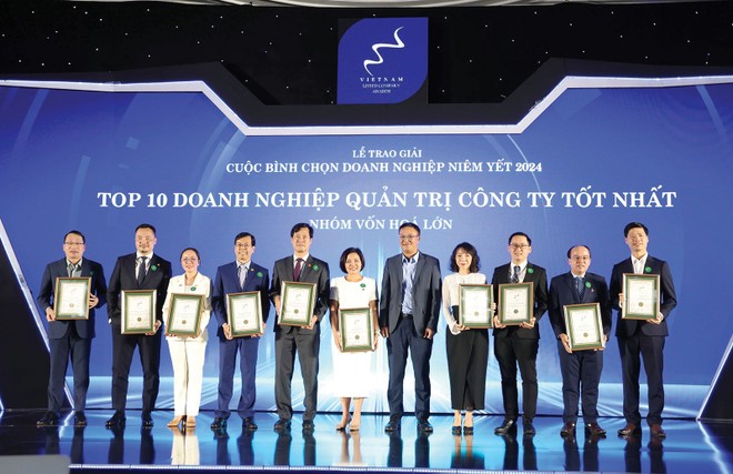 Cuộc bình chọn Doanh nghiệp niêm yết tôn vinh các doanh nghiệp quản trị tốt nhất theo nhóm quy mô vốn hóa 