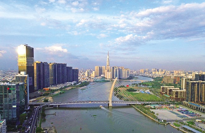 Khu vực phía Nam đang trở thành “điểm tựa” trong chiến lược mở rộng của nhiều tập đoàn quốc tế. Ảnh: Trọng Tín 