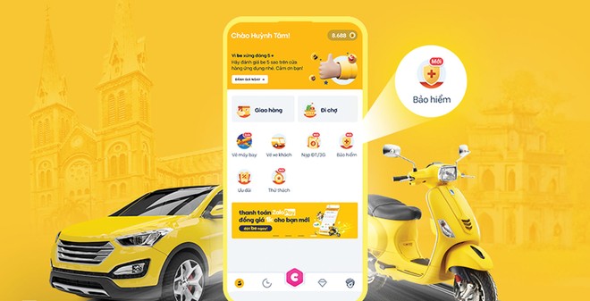 Be Group đã hợp tác với nhiều công ty bảo hiểm để phân phối qua nền tảng gọi xe Be 