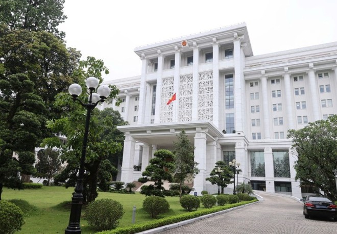 Trụ sở Chính phủ. Ảnh: VGP.