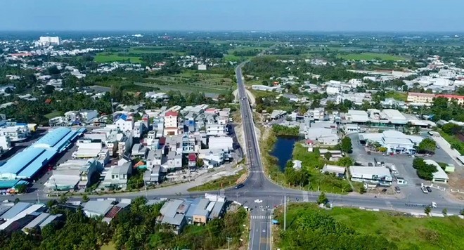 Dự án nâng cấp Quốc lộ 30 đoạn Cao Lãnh - Hồng Ngự (giai đoạn 3) đã khánh thành vào ngày 19/12/2025. Ảnh: Cổng thông tin Đồng Tháp